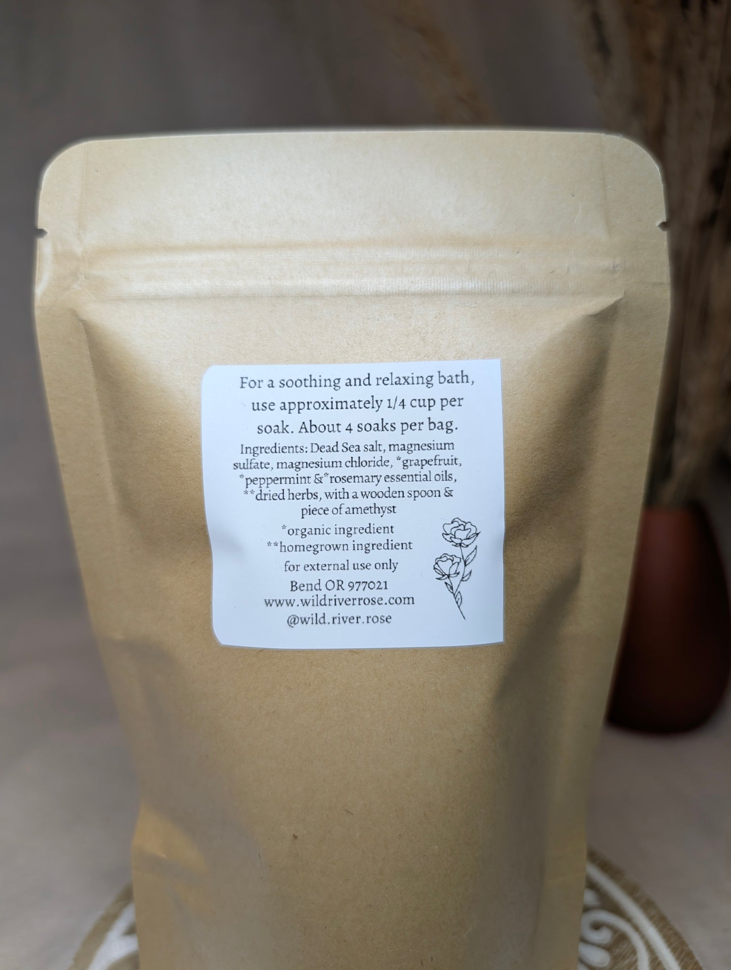 Fresh Mint Bath Soak